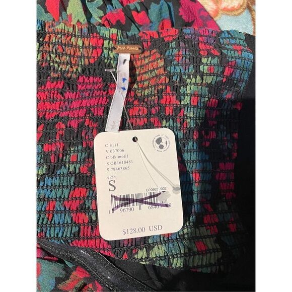 NWT Free People Oh Lala Floral Top Size S - Picture 7 of 7